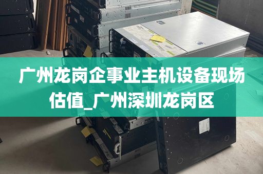 广州龙岗企事业主机设备现场估值_广州深圳龙岗区