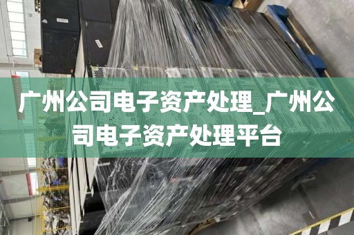 广州公司电子资产处理_广州公司电子资产处理平台